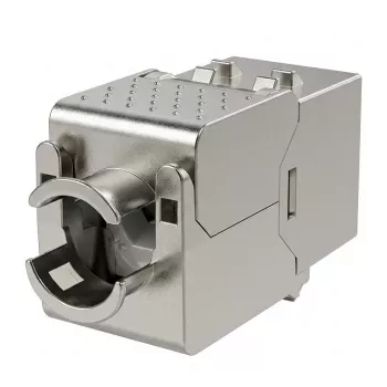 EFB RJ45 Keystone Slimline Cat.6A suojattu painevalettu sinkki 10GE