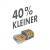 WAGO 221-412 2-johdin kompakti liitosliitin, 0,2-4 mm², 100 kpl