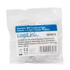 LogiLink Keystone in-line-liitin F naaras - F naaras 75 ohm valkoinen