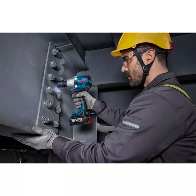 Bosch GDS 18V-780 Professional akkuiskuruuvinväännin, sininen, runko (06019P4003)