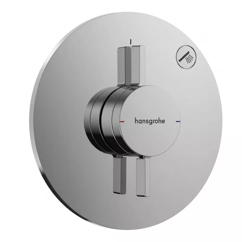 Hansgrohe DuoTurn S uppoasennettava yksioteyhdistelmä, 1 toiminto, kromi