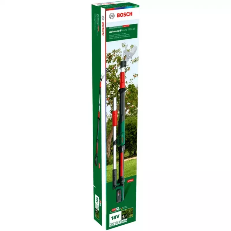 Bosch AdvancedPrune 18V-45 akkuoksasakset 45 mm asti akulla ja laturilla vihreä/musta (06008C5000)