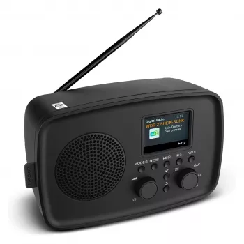 MEDION LIFE DAB+ -radio DRE-1 musta