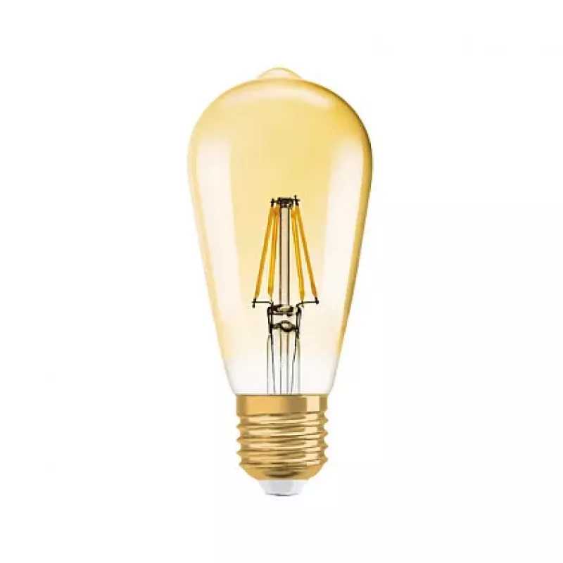 OSRAM LED-lamppu 6,5W 725lm 2400K E27 himmennettävä filamentti kulta