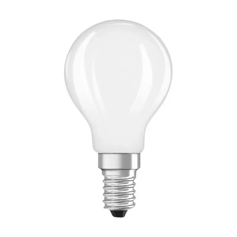 OSRAM LED Classic P 40 Filament 3,4W 827 himmeä E14 LED-lamppu, minipallo
