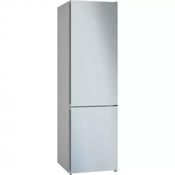 SIEMENS KG39N2LCF iQ300 jää-pakastinyhdistelmä, ruostumattoman teräksen ulkoasu, 363 L kokonaistilavuus, NoFrost, VitaFresh, LED-valaistus, energialuokka C