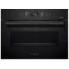 Bosch CSG856RC7 kalusteisiin asennettava kompakti höyryuuni, 47L, Touch Control, Home Connect