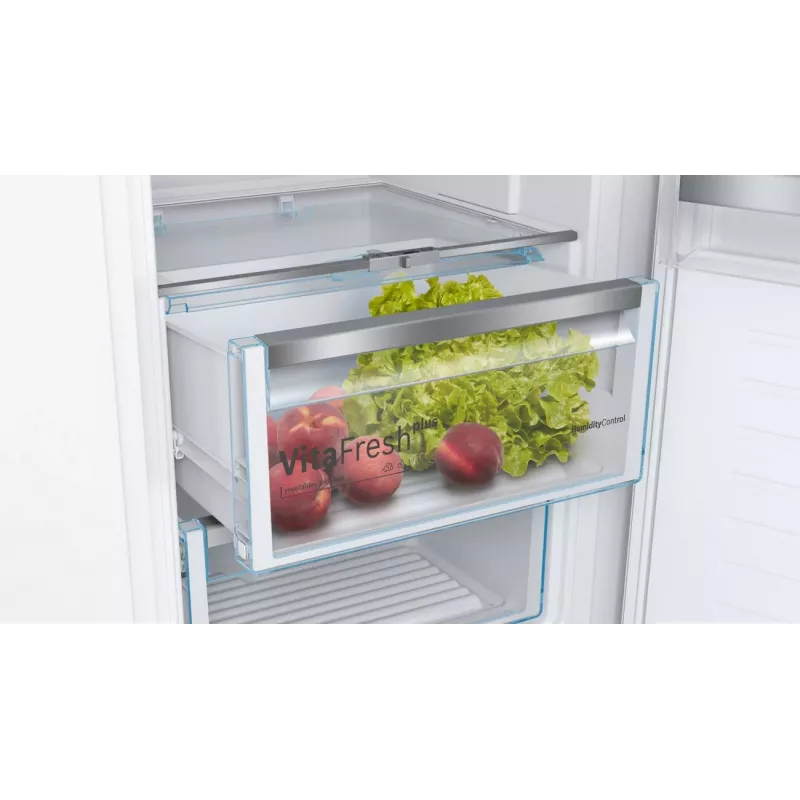 Bosch KIR81AFE0 kalusteisiin asennettava jääkaappi VitaFresh Plus -toiminnolla, 319L, energialuokka E