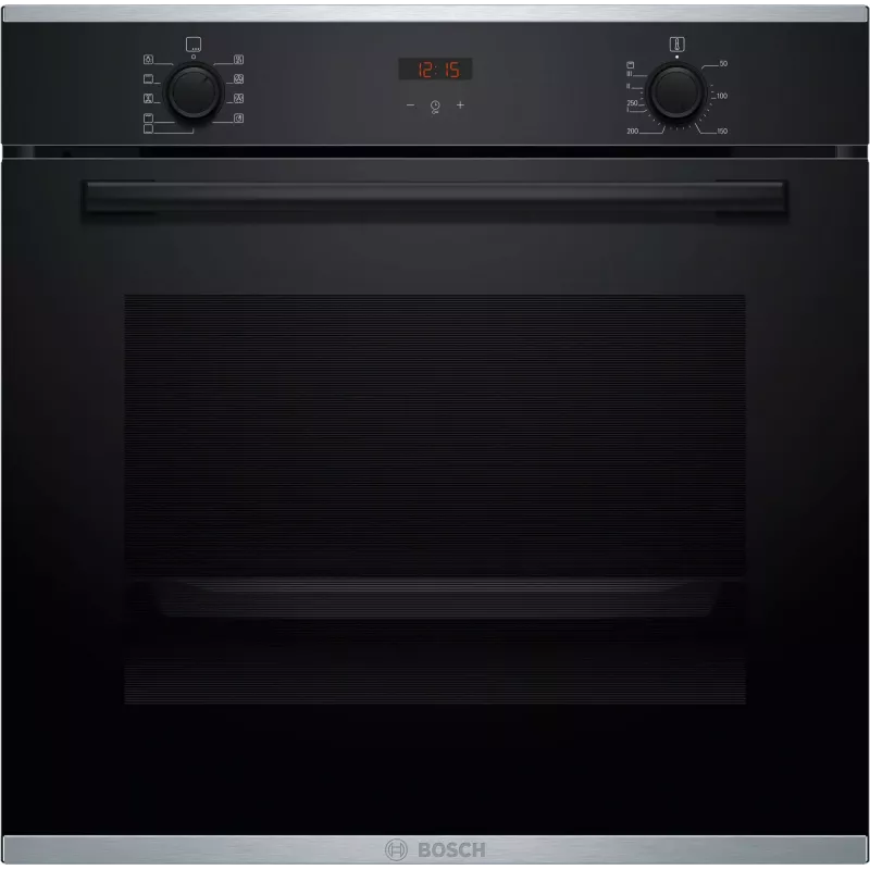 Bosch HBA2340B0 kalusteisiin asennettava uuni, 71 L, energialuokka A, musta
