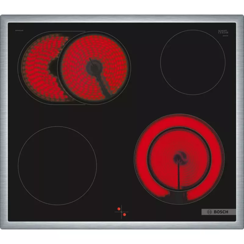 Bosch HND211LB2 musta kalusteisiin asennettava uuni ja induktioliesi -sarja (HEF113BB0 + NKN645GA2E)