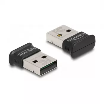 KeySonic Super-Mini-TAS kosketuslevynäppäimistö sinisellä taustavalolla, UK-asettelu, musta (KSK-3210ELU)