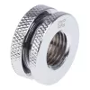 Alphacool HF Bulkhead Fitting, lyhyt versio, G1/4 - kromi