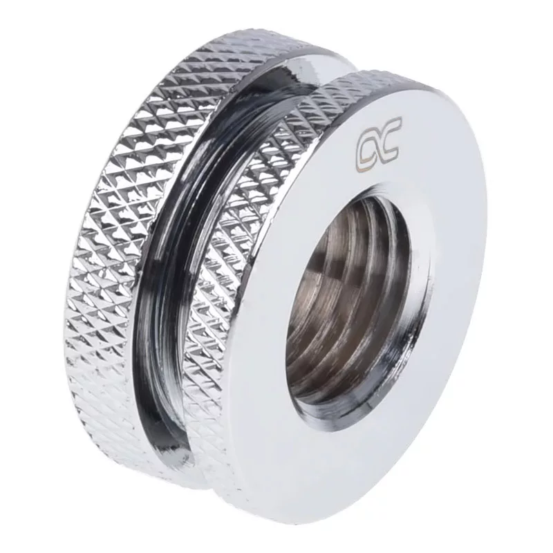 Alphacool HF Bulkhead Fitting, lyhyt versio, G1/4 - kromi