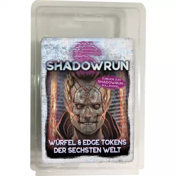 PEGASUS Shadowrun: Kuudennen maailman noppa & Edge-markerit
