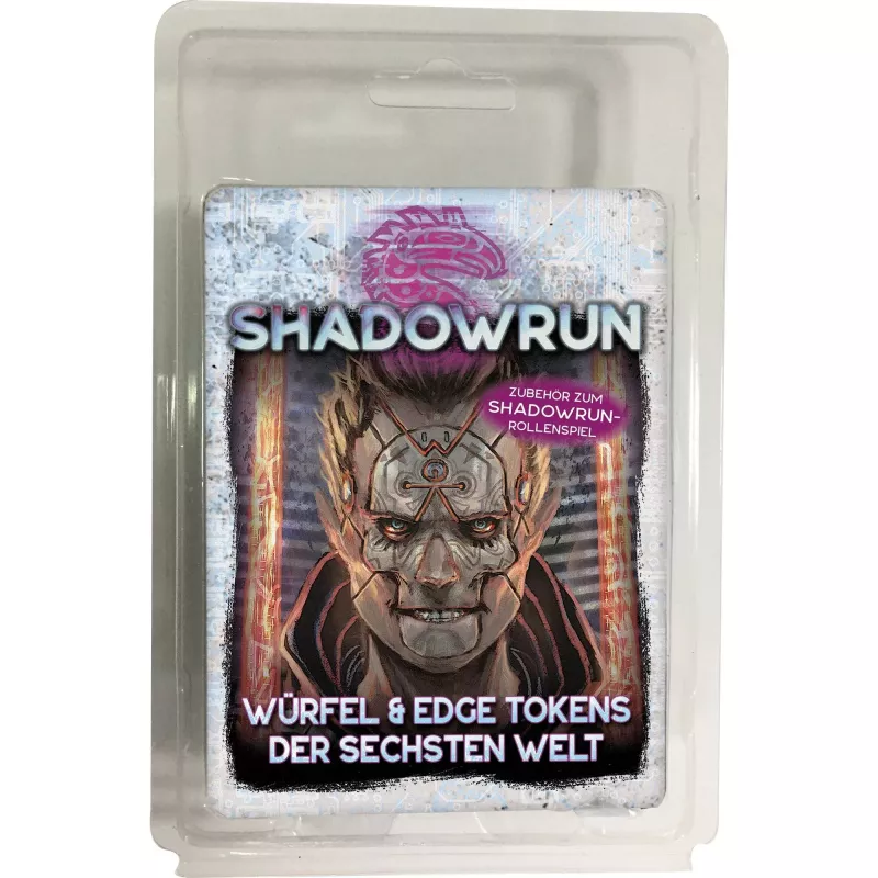 PEGASUS Shadowrun: Kuudennen maailman noppa & Edge-markerit