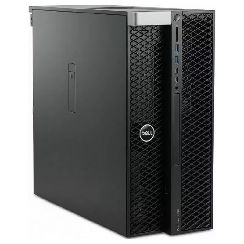 Dell Precision 5820 Tower -työasema - Intel Xeon W-2123, 32GB RAM, 256GB SSD, 4TB HDD, NVIDIA Quadro M5000, Windows 11 Pro, kunnostettu Grade A3
