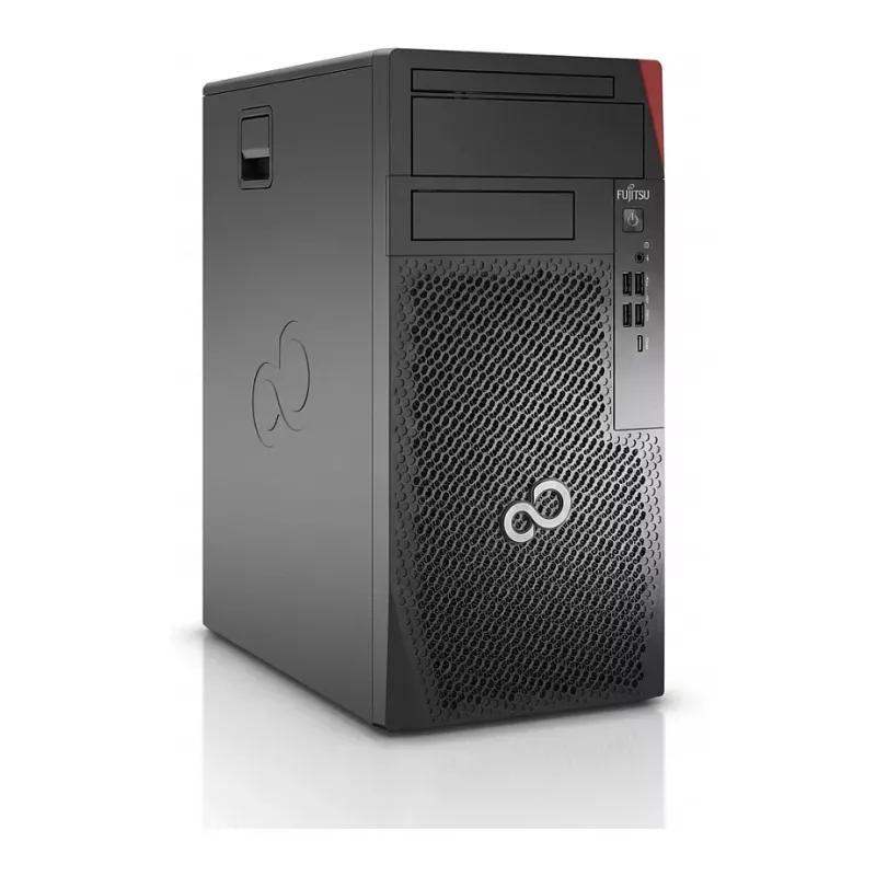 Fujitsu ESPRIMO P7010 -pöytätietokone - Intel Core i5-10400, 16GB RAM, 512GB SSD, Windows 11 Pro, musta