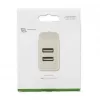 4SMARTS VoltPlug Dual 12W -seinälaturi (ilman kaapelia), valkoinen