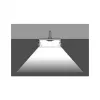 Brumberg 53380261 AB-profiili QUALITYFLEX alumiini LED-profiili 2000mm