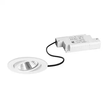 Brumberg 39363173 BB03 pyöreä LED-uppovalaisin valkoinen 6W 230V vaiheleikkaus himmennettävä kääntyvä