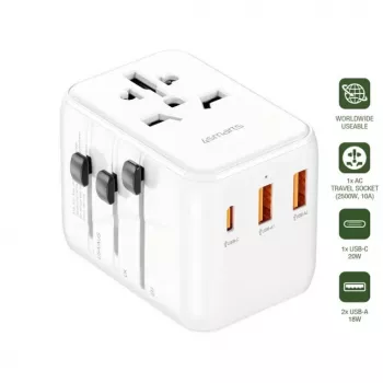 4SMARTS Nomad World matkasovitin 20W