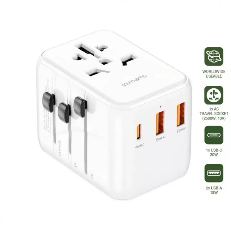 4SMARTS Nomad World matkasovitin 20W