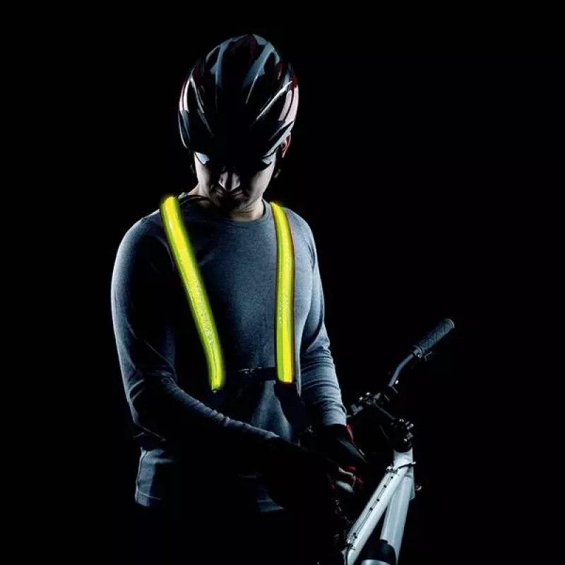 EasyPix StreetGlow L/XL LED-liivi aikuisille