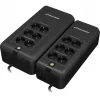 Bluewalker PowerWalker VFD 800 APFC UPS - 800 VA / 420 W - 6 Schuko-pistorasiaa - musta