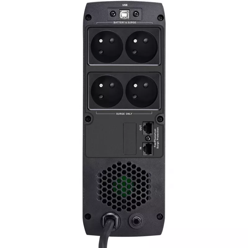 BLUEWALKER PowerWalker VI 1000 GXB FR UPS, 1000VA/600W, Line-Interactive, 4x ranskalainen pistorasia, USB, AVR