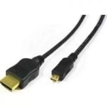 MEDIARANGE MRCS146 HDMI-HDMI-kaapeli 1m High-Speed Ethernetillä 4K 18Gbps musta