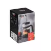 RESTO French Press 600ml ruostumaton teräs boorosilikaattilasi kahvinkeitin