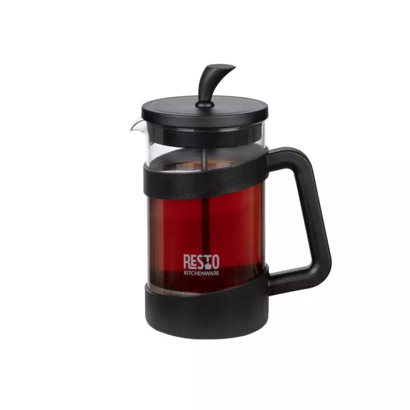 RESTO French Press 600ml ruostumaton teräs boorosilikaattilasi kahvinkeitin