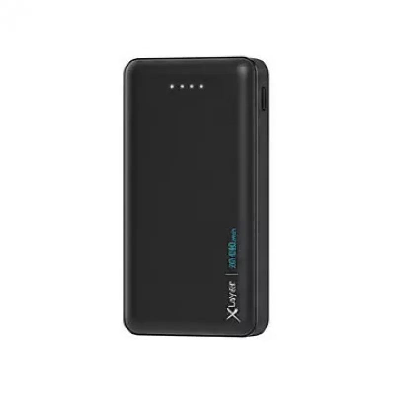XLayer Powerbank Micro (20.000mAh) musta