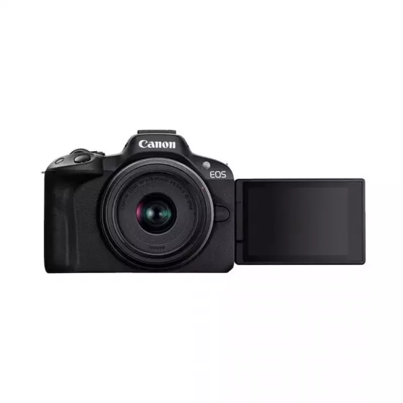 Canon EOS R50 digitaalikamera musta