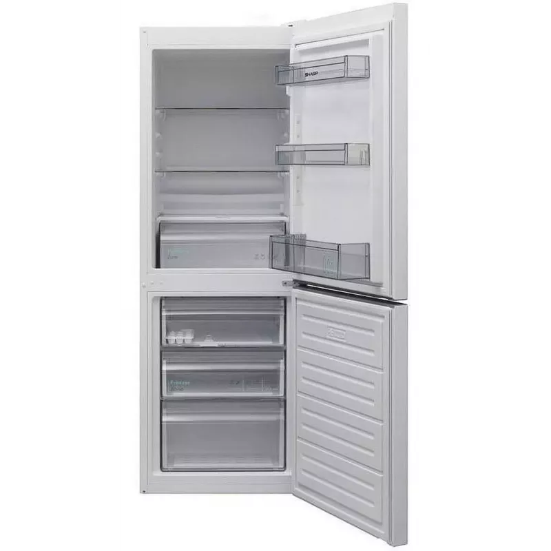 Sharp SJ-FBB02DTXWE-EU jääkaappi-pakastin, valkoinen, 324 L, E