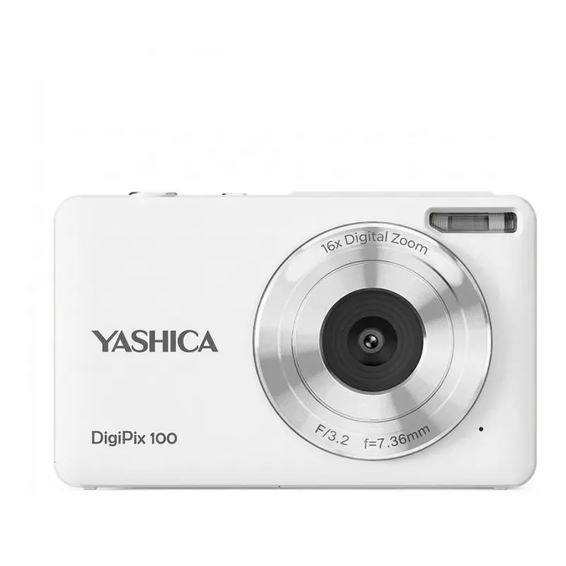 Yashica DigiPix 100 valkoinen digitaalikamera