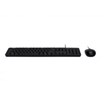 Acer Combo 100 AKW900 + AMW920 langallinen näppäimistö- ja hiirisarja, US-International-asettelu, musta, Retail Pack