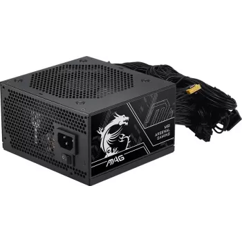 MSI MAG A650BN PCIE5 II 650W ATX-virtalähde 80 PLUS Bronze PCIe 5.1 Ready