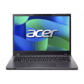 Acer TravelMate TMP214-55-G2-TCO-37X6 14 tuuman WUXGA Intel Core 3 100U 16 GB DDR5 512 GB SSD Intel Iris Xe Graphics Windows 11 Pro englanninkielinen näppäimistö taustavalaistu Acer harmaa