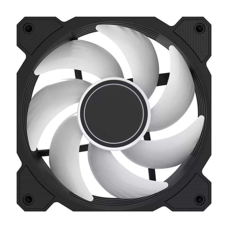 Darkflash DR08 3-in-1 jäähdytystuuletin (musta)