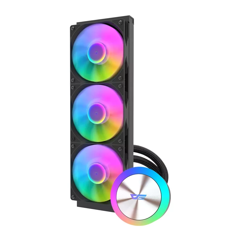 Darkflash DG360 360mm AIO neste-CPU-jäähdytin (musta)