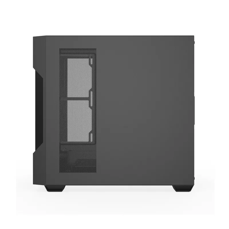 Darkflash DS900 Mesh Mid-Tower-tietokonekotelo (musta) – ei tuulettimia