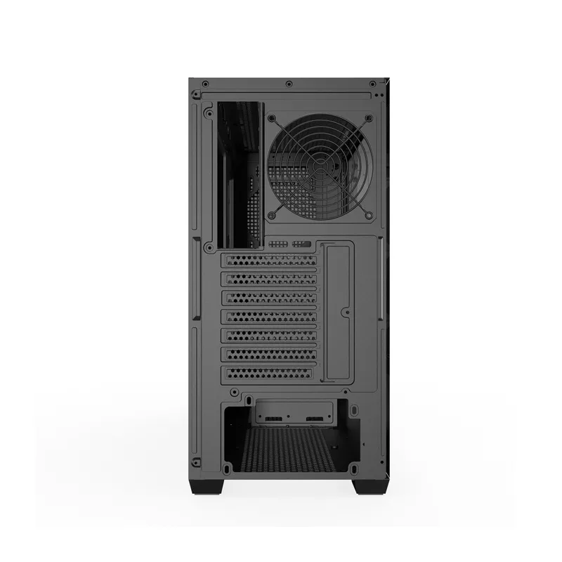 Darkflash DS900 Mesh Mid-Tower-tietokonekotelo (musta) – ei tuulettimia