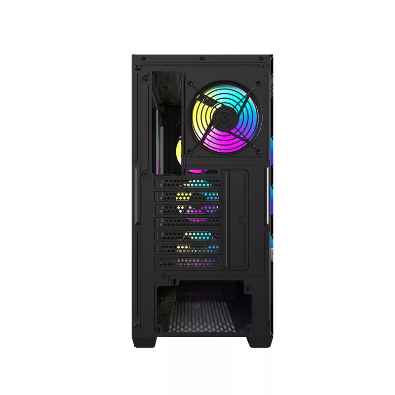 Darkflash DS900WD ATX Mid-Tower-tietokonekotelo (musta)