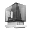 Darkflash F1 Mid Tower-tietokonekotelo valkoinen + 6 ARGB-tuuletinta