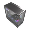 DarkFlash DS950 ATX-tietokonekotelo, 270° panoraamanäkymä, USB-C 3.2 Gen 2, 6 tuuletinta, musta