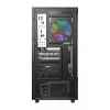 DarkFlash DS950 ATX-tietokonekotelo, 270° panoraamanäkymä, USB-C 3.2 Gen 2, 6 tuuletinta, musta