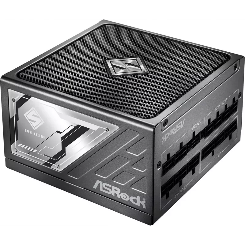 ASRock Steel Legend SL-1000P 1000W ATX 80+ Platinum täysin modulaarinen virtalähde