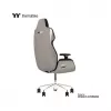 Thermaltake ARGENT E700 Ice Grey Metallic Alcantara-nahka pelituoli