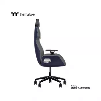 Thermaltake ARGENT E700 Future Dusk ja Slate Gray Crayon aito nahkatuoli